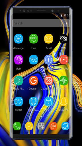 Colorful Note 9 Theme - Image screenshot of android app