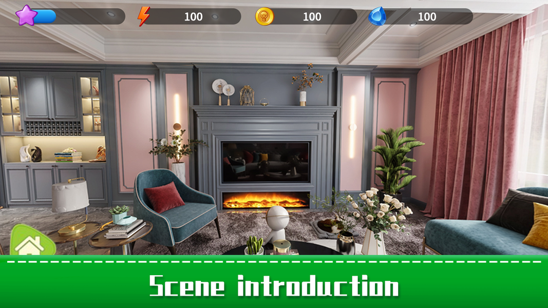 Merge Designer-Home Makeover - Gameplay image of android game