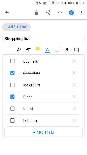 WhiteNotes - Note, To-Do-List - عکس برنامه موبایلی اندروید