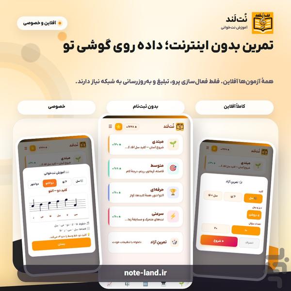 نُتلَند:نتخوانی ساده تر از همیشه - Image screenshot of android app