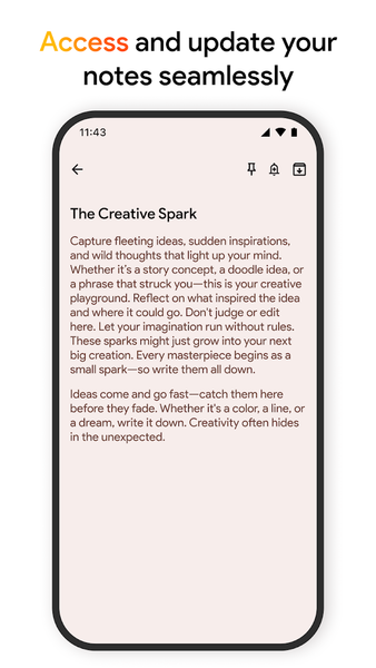 Notes - عکس برنامه موبایلی اندروید