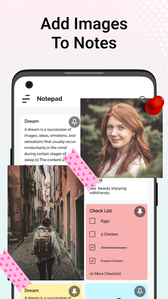 Notes: Notepad and Notebook - عکس برنامه موبایلی اندروید