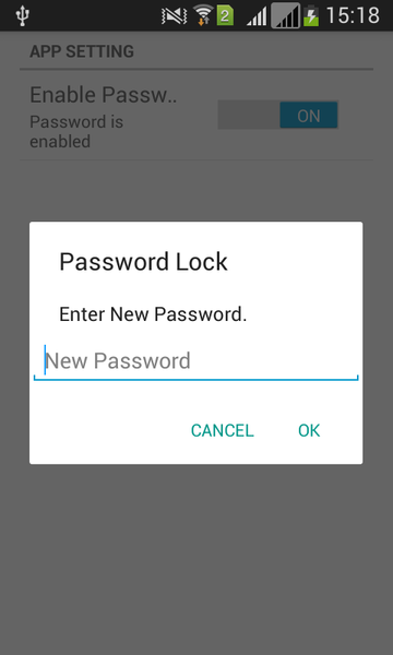 Notepad With Password - Image screenshot of android app