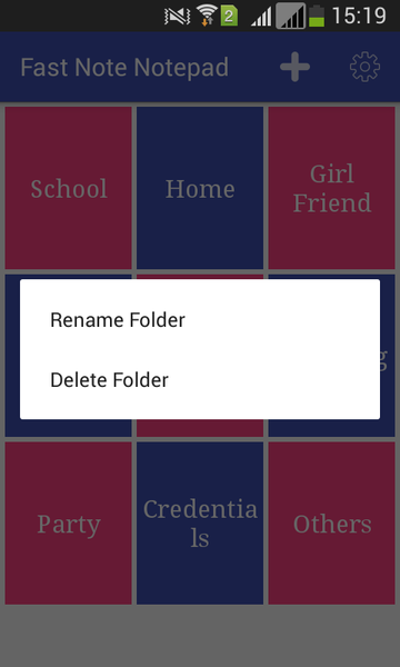 Notepad With Password - Image screenshot of android app