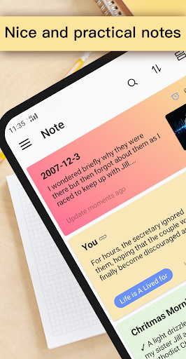 Notepad: Notes & Easy Notebook - عکس برنامه موبایلی اندروید