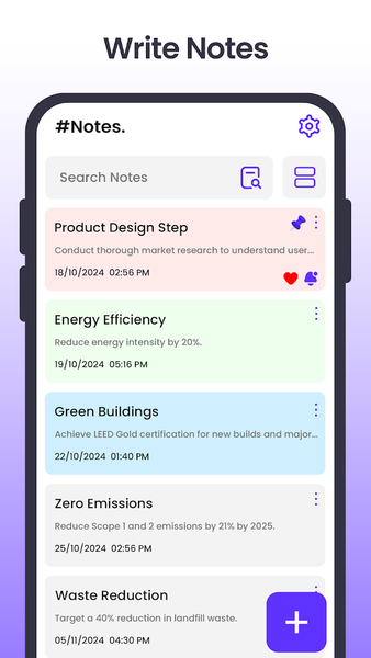 Notes - Notepad & To-Do Lists - Image screenshot of android app