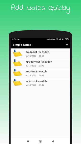 Easy Notepad - Notes Offline - Image screenshot of android app