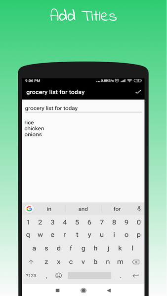 Easy Notepad - Notes Offline - Image screenshot of android app
