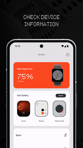 CMF Watch - Image screenshot of android app