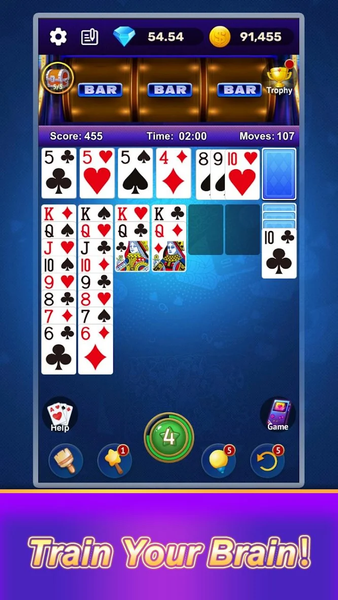 Solitaire Spin Win - عکس بازی موبایلی اندروید