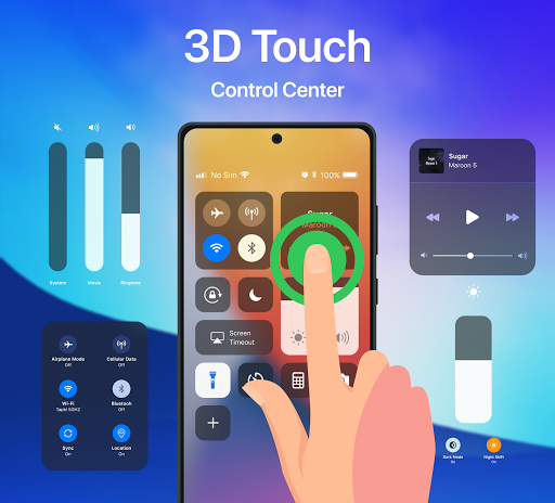 EasyControl - Control Center - عکس برنامه موبایلی اندروید