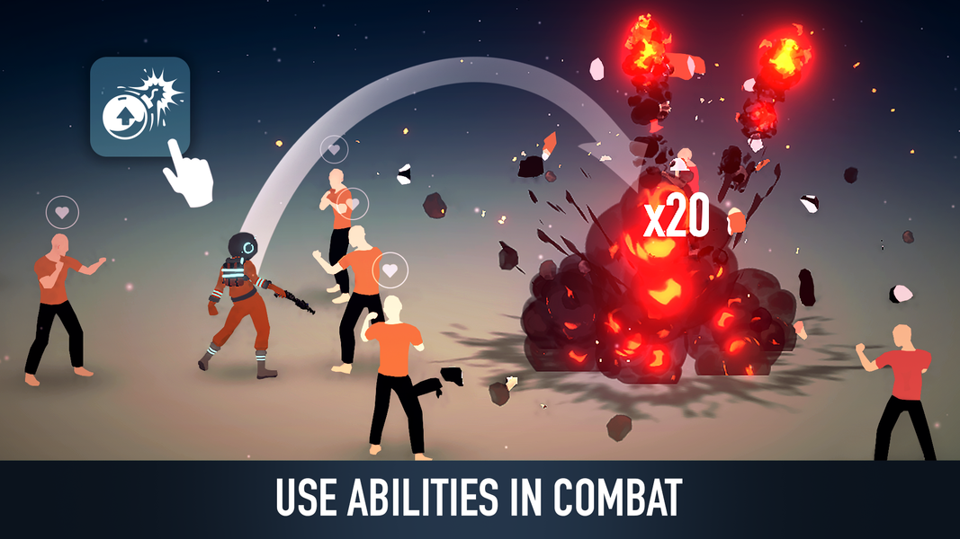 A Way To Smash: Logic 3D Fight - Gameplay image of android game