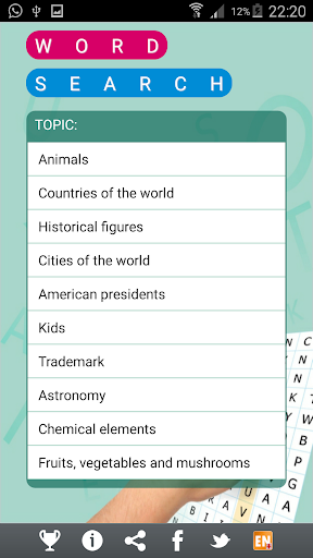 Word Search - عکس بازی موبایلی اندروید