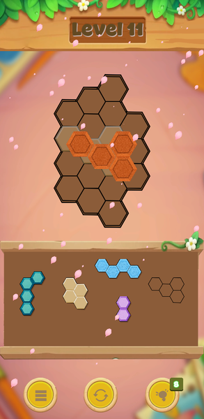 Hex Connect: Fill the Shapes - عکس برنامه موبایلی اندروید