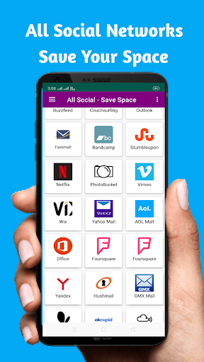 All Social Media and Social Network in one App - Image screenshot of android app