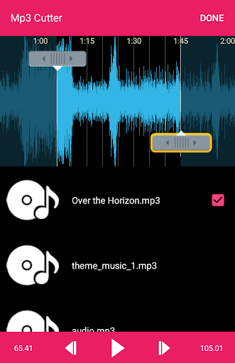 Mp3 Cutter - Sound Cutter - Ringtones Maker - Image screenshot of android app