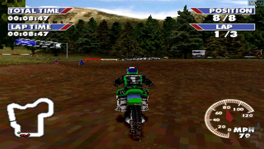 Championship Motocross  Ricky Carmic - Gameplay image of android game