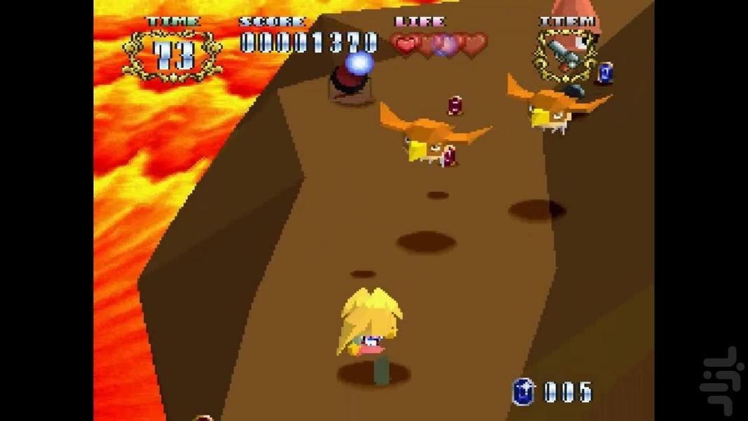 Floating Runner new - Gameplay image of android game