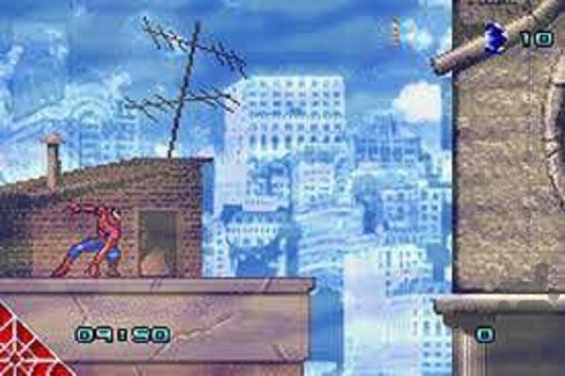 مرد عنکبوتی و دشمنان - Gameplay image of android game