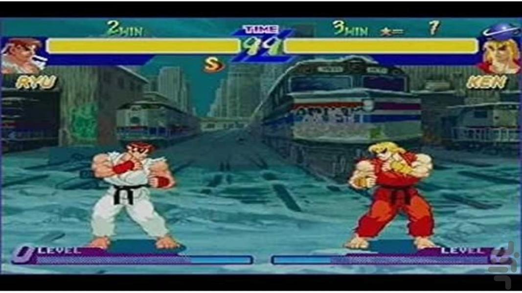 Street Fighter Zero 3 - Gameplay image of android game