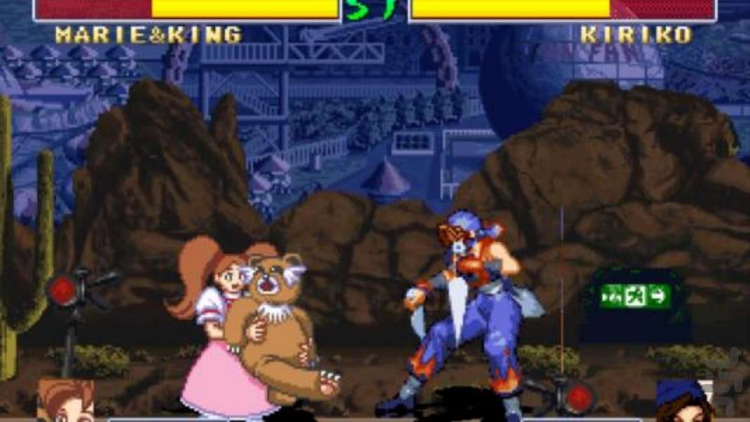 Touki Denshou- Angel Eyes - Gameplay image of android game