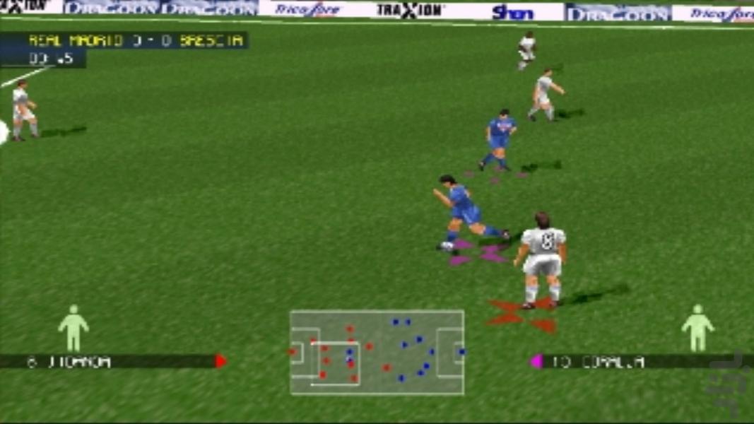 Adidas Power Soccer 98 - Gameplay image of android game