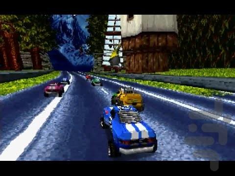 burning road - Gameplay image of android game