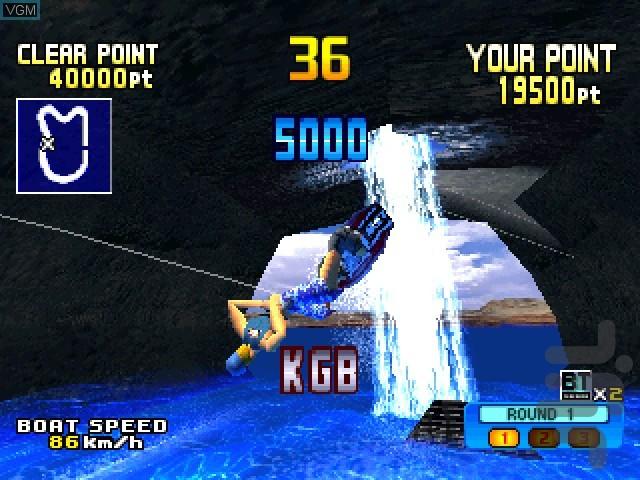 burstrick wake boarding - Gameplay image of android game