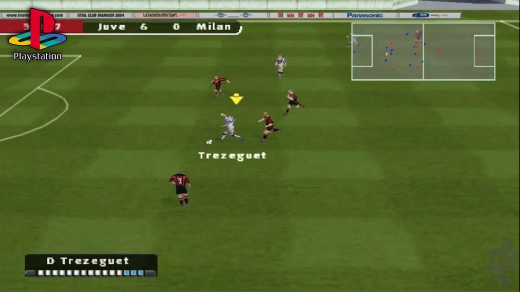 فیفا 2004 - Gameplay image of android game