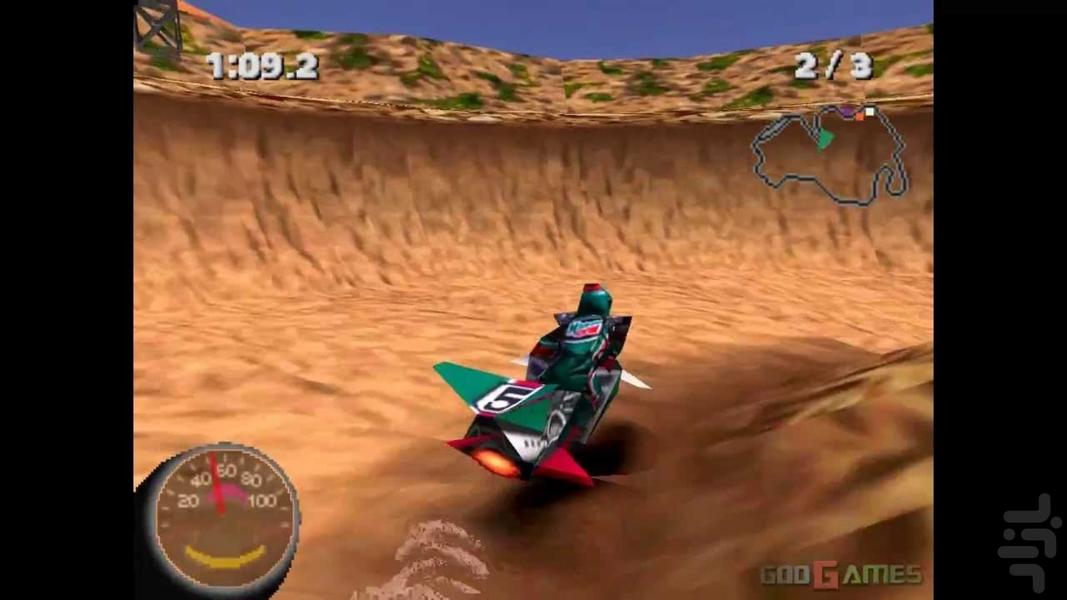 jet moto 2 - Gameplay image of android game