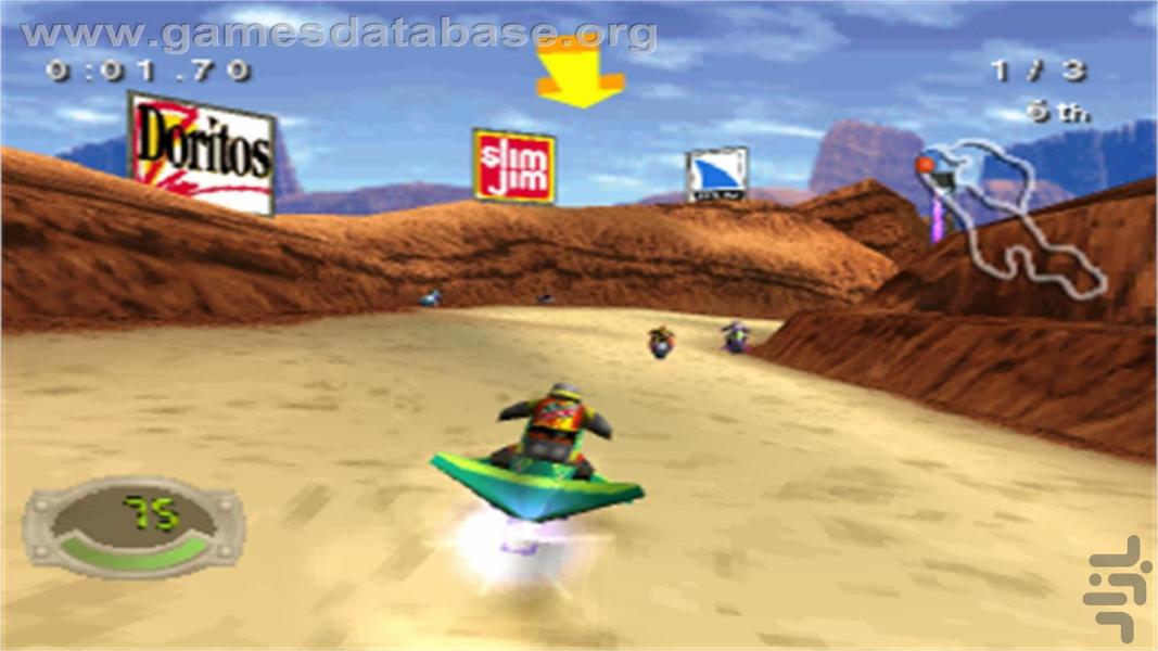 jet moto 3 - Gameplay image of android game