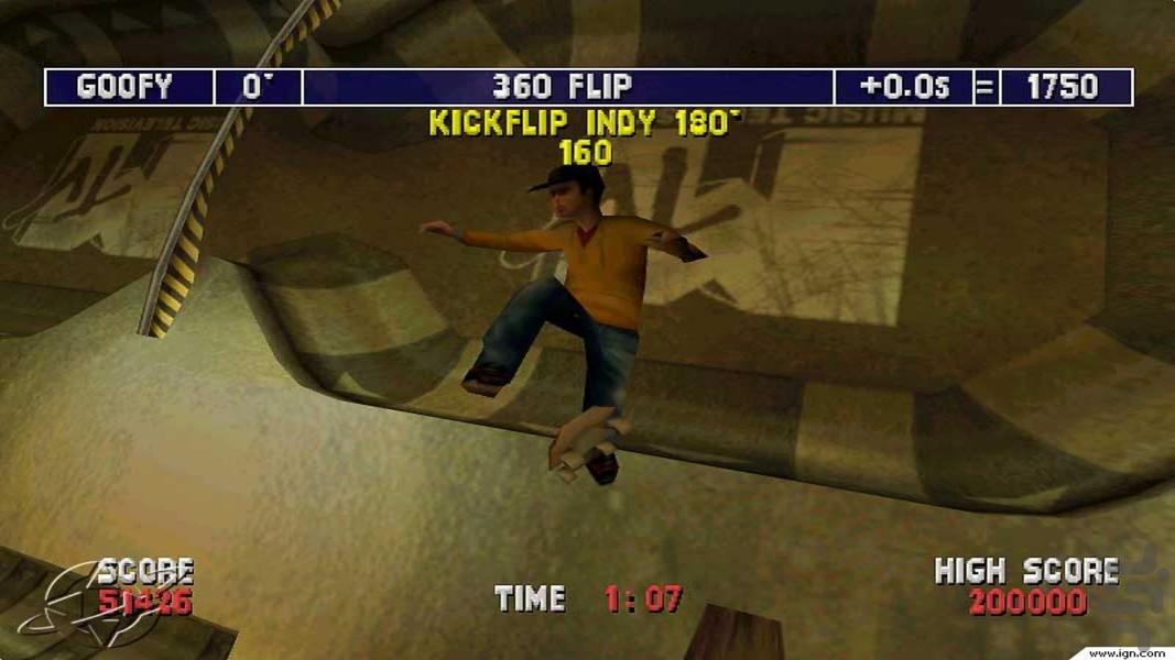 mtv sports skateboarding featuring - Gameplay image of android game