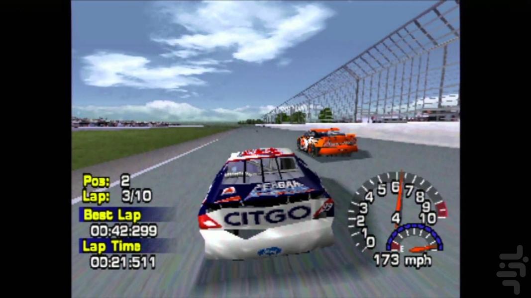 nascar thunder 2003 - Gameplay image of android game