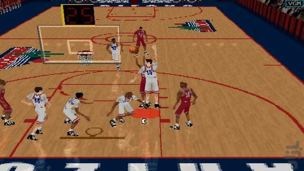 ncaa basketball final four 97 - Gameplay image of android game