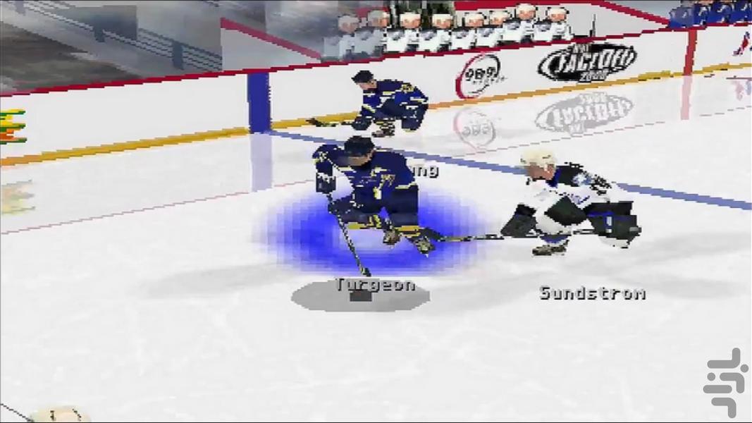 nhl faceoff 2000 - Gameplay image of android game