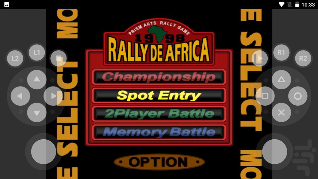 Rally de Africa - Gameplay image of android game