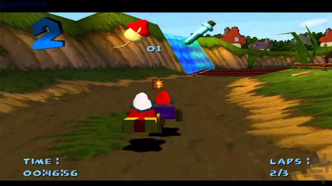 smurf racer - عکس بازی موبایلی اندروید