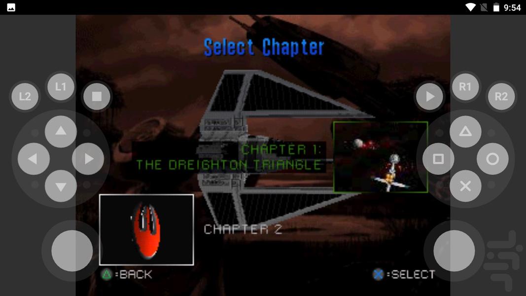 جنگ ستارگان 2 : امپراتوری پنهان - Gameplay image of android game