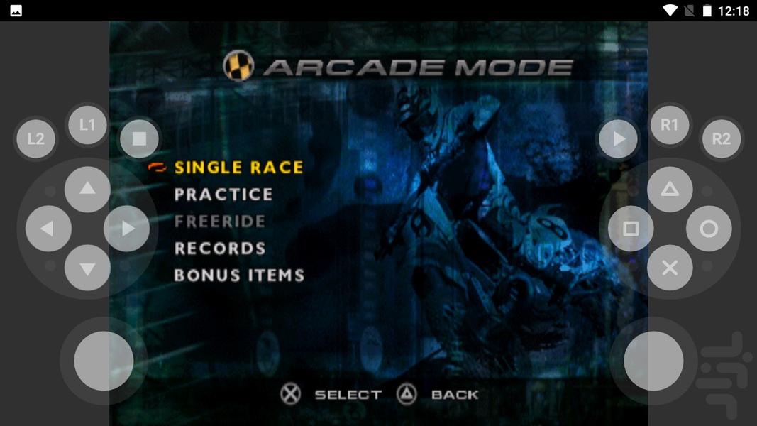 supercross circuit - Gameplay image of android game