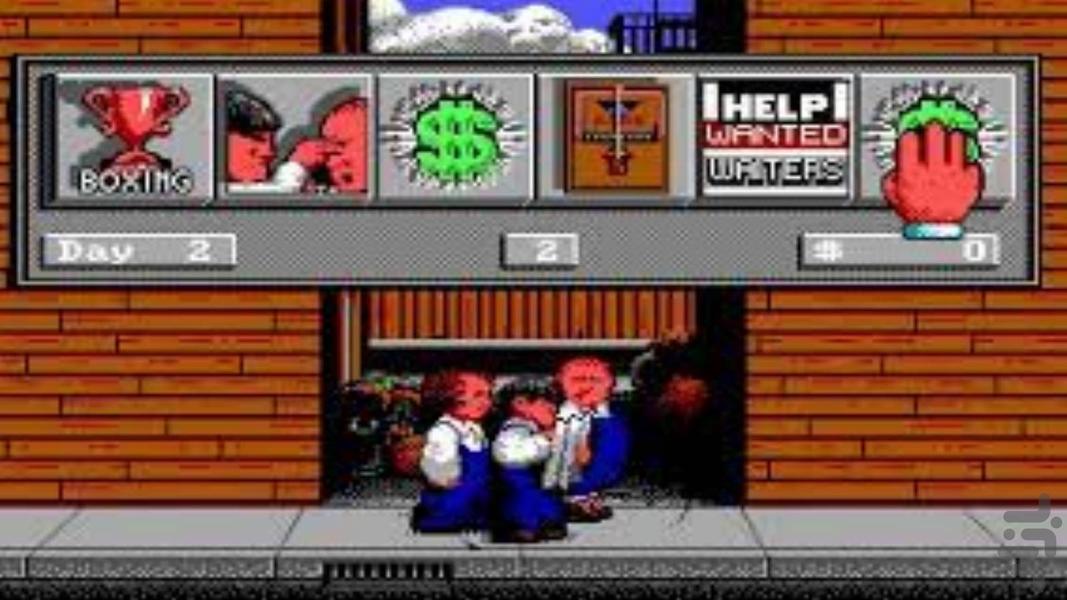 three stooges the - Gameplay image of android game