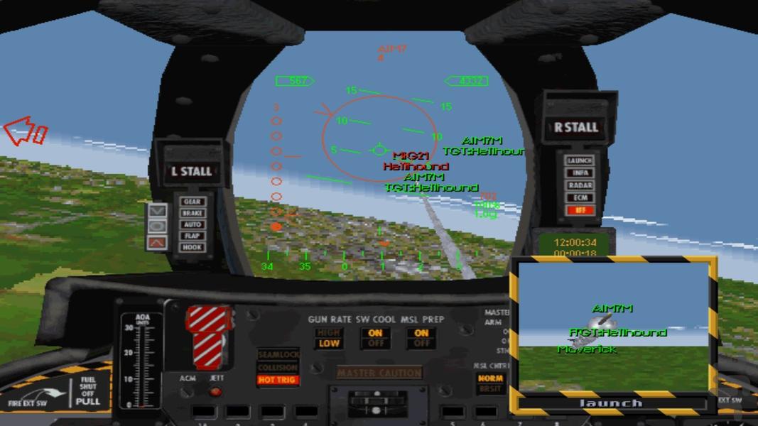 top gun fire at will - Gameplay image of android game