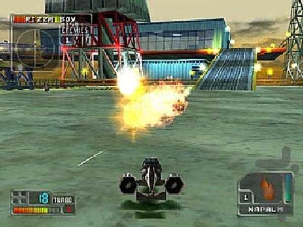 twisted metal 4 - Gameplay image of android game
