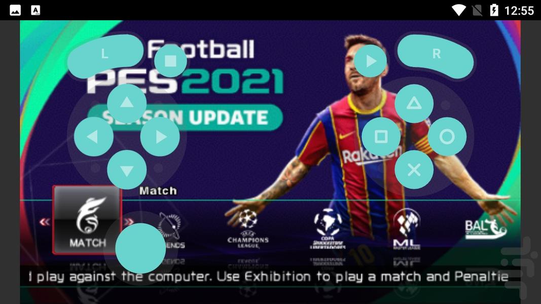 بازی pes 2021 - عکس بازی موبایلی اندروید