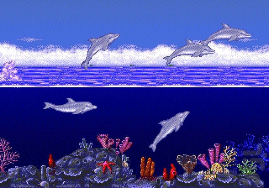 Ecco the Dolphin 1 - Gameplay image of android game