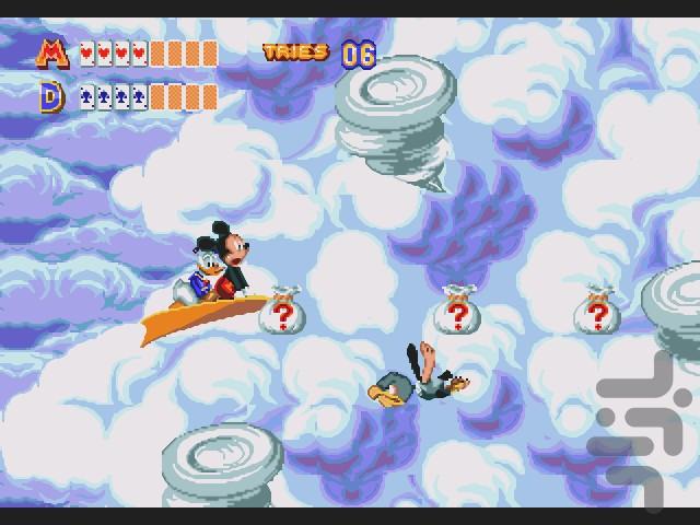 Mickey Mouse and Donald Duck - Gameplay image of android game