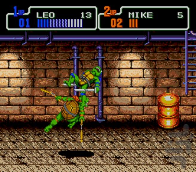 لاک پشت های نینجا - دزدی هایپر - Gameplay image of android game