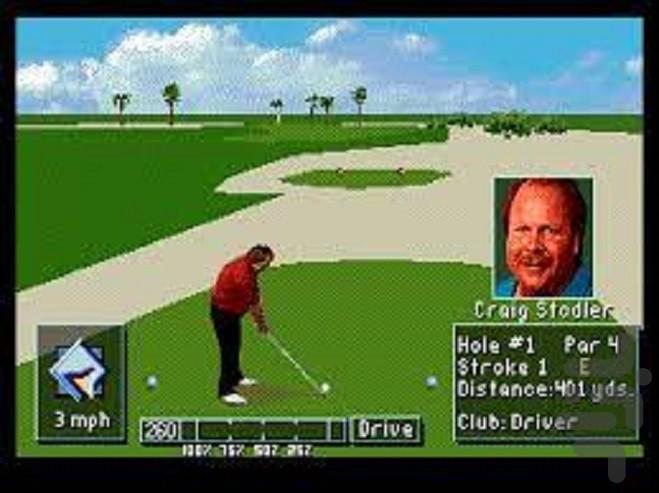 PGA Tour Golf 3 - Gameplay image of android game