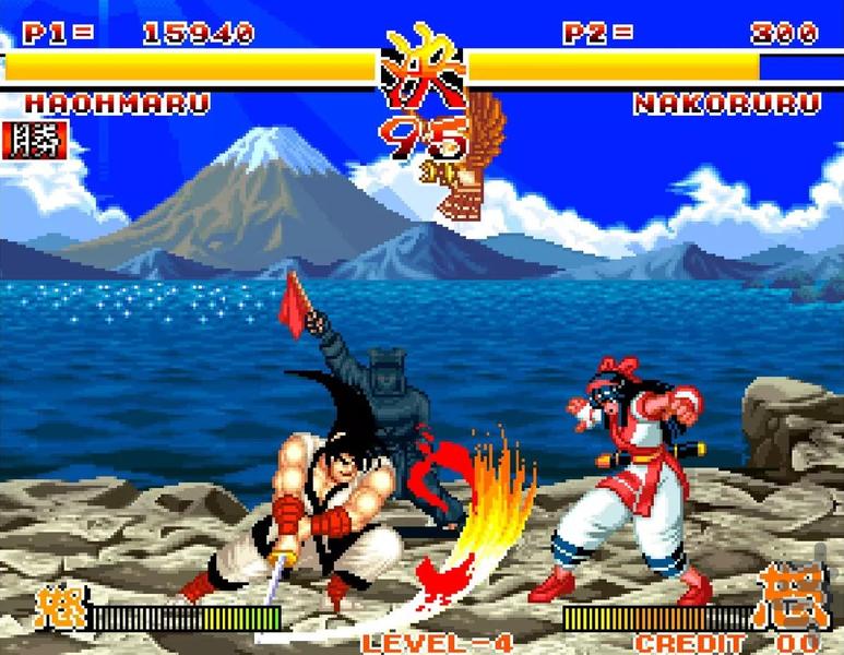 Samurai Shodown - Gameplay image of android game