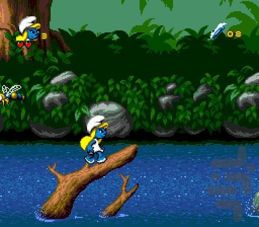 اسمورف ها 1 - Gameplay image of android game