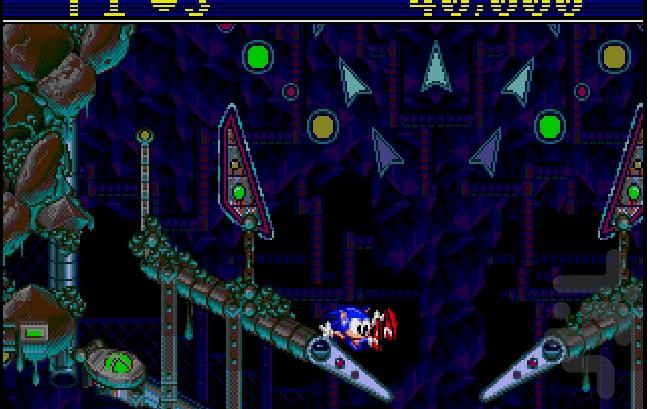 Sonic Spinball - Gameplay image of android game